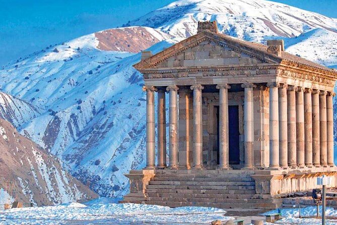 Charents Arch, Garni, Symphony of Stones , Geghard, Lake Sevan - Stop 2: Garni Temple, the one surviving pagan temple