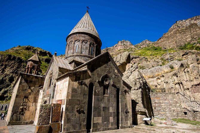 Charents Arch, Garni, Symphony of Stones , Geghard, Lake Sevan - Stop 5: Sevanavank Monastery on the peninsula of Sevan