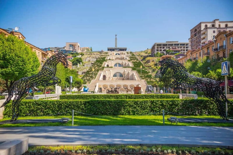 Discover Armenia from Tbilisi, Akhpat-dilijan-Sevan-Yerevan. - Mother Armenia and Victory Park: Big Symbols, Better Photo Timing