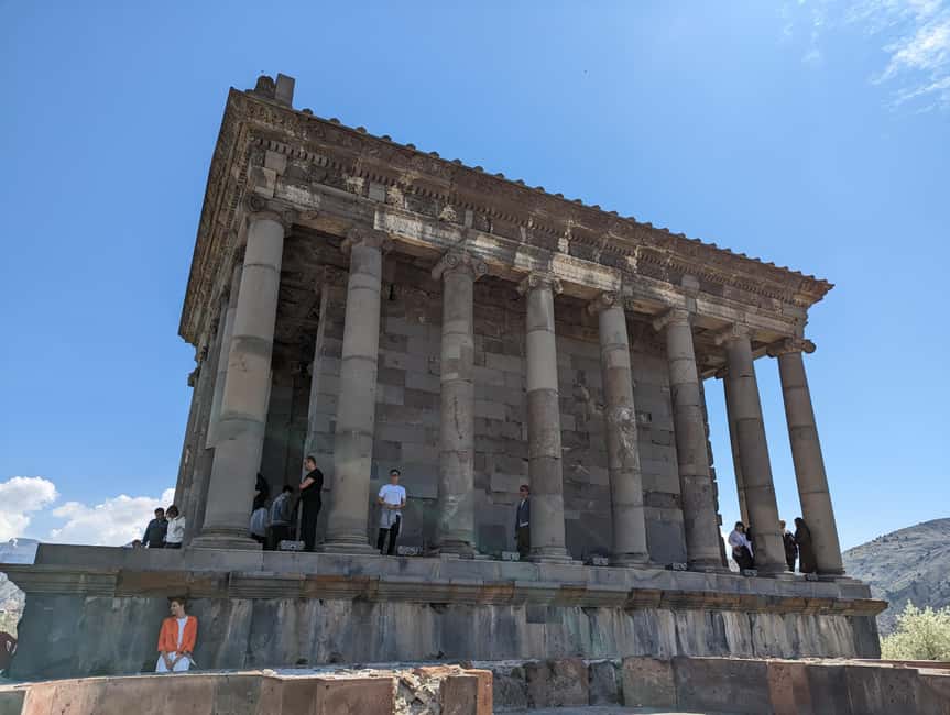 Essential Armenia Tour Geghard, Garni, Sevan, Homemade lunch - Geghard monastery carved into a mountain (about 1 hour)