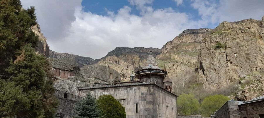 From Yerevan: 6 Most Instagramable Armenian Sights Day Trip - Geghard Monastery: cliff-carved architecture that feels unusually close