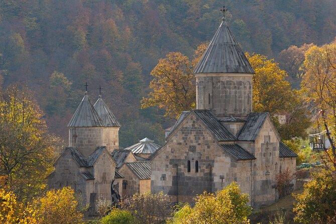 From Yerevan:Sevan, Dilijan, Haghartsin, Goshavank, Lake Parz - Lake Parz, picnic options, and the Ijevan wine and brandy stop
