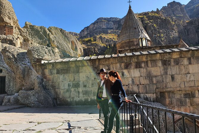 Garni, Geghard, Echmiadzin and Zvartnots Private Tour - Geghard Monastery, rock-cut church energy at UNESCO level