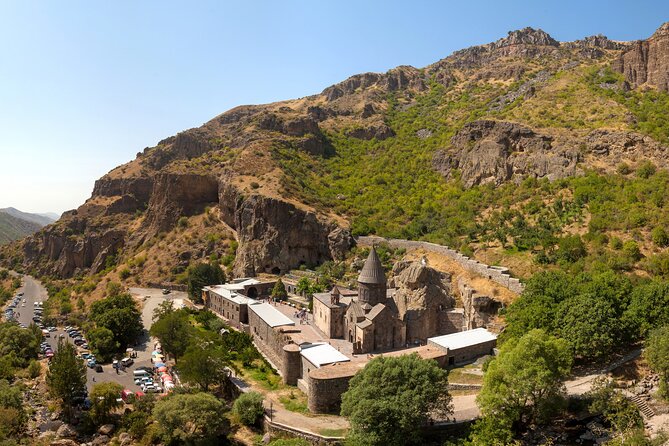 Garni,Geghard, Khor Virap Private Tour with Mt. Ararat Views - Stop 2: Garni Temple and the Azat river gorge (pagan origins, Roman details)