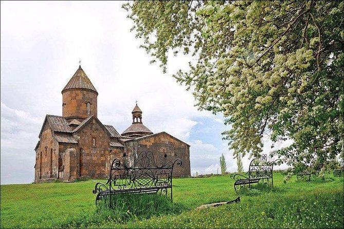 Group Tour: Amberd, Aragats, Lake Kari, Saghmosavank, Alphabet - Stop 5 Saghmosavank Monastery: manuscripts, reconstruction, and canyon edge calm