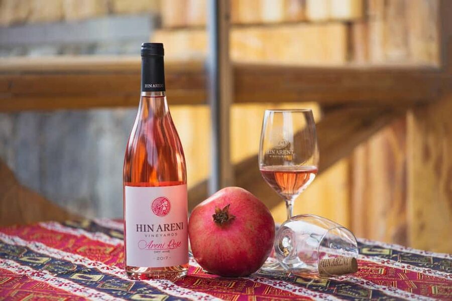 Group Tour: Hin Areni Wine factory, Shaki waterfall, Tatev - Hin Areni Wine factory in Areni: tasting with context, not just a sip
