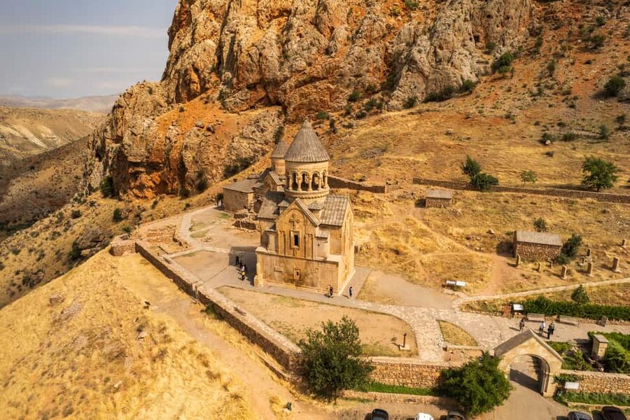 Group tour: Khor Virap, Noravank, Jermuk, Areni wine tasting - Noravank Monastery in Red Mountains: Medieval Architecture You Can Feel