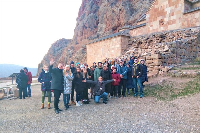 Group Tour: Khor Virap, Noravank, Tatev monasteries (wayback on Ropeway) - Group size and comfort: what 49 people feels like