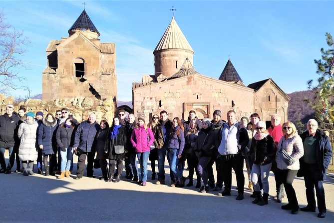 Group Tour: Lake Sevan (Sevanavank), Dilijan (Goshavank, Haghartsin) - Haghartsin monastery: forest setting, refectory, and the oak-tree wish
