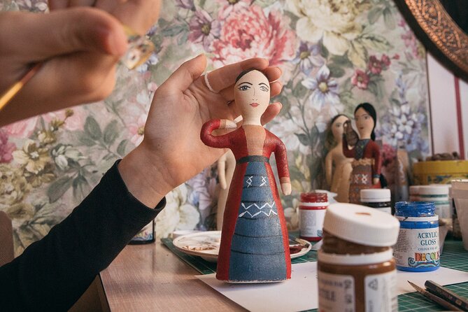 Paint Your Own Traditional Doll - Accessory-making while the doll dries
