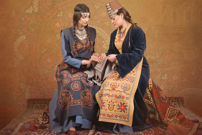 Photoshoot in Armenian garments - A one-hour time travel session in the center of Yerevan