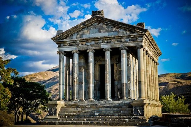 Private tour to Echmiadzin (st Cathedral), Zvartnots, Khor Virap, Garni, Geghard - Garni Temple: pagan Armenia meets Greco-Roman form