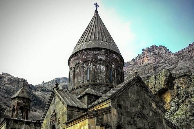 Private tour to Garni Pagan Temple, Geghard Cave Monastery & Symphony of Stones - Geghard Cave Monastery: churches carved from rock, with a calmer pace