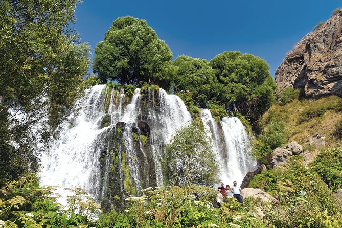 Private tour to Hin Areni winery, Shaki waterfall, Tatev monastery, Karahunj - A route that strings together wine, water, and stone