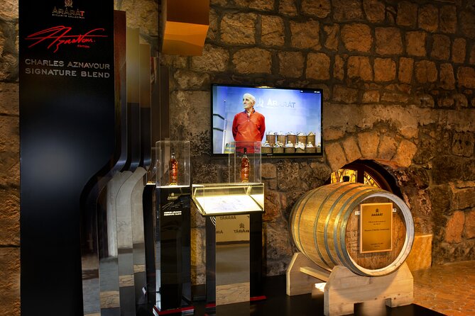 Yerevan Brandy Factory: Armenian Brandy Tasting Tour - The tasting line-up: ARARAT Akhtamar, Nairi, and Vaspurakan