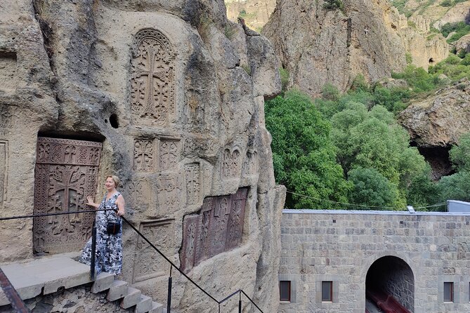 Yerevan: Garni, Geghard, Symphony of Stones & Lavash Baking - Stop 2: Geghard Monastery, UNESCO cliffs and the Spear connection