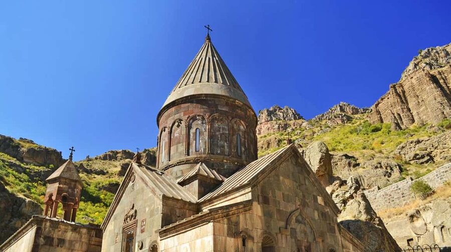 Yerevan: Garni Temple, Geghard Monastery, & Lake Sevan Tour - Geghard Monastery: cliff-carved UNESCO calm and detail