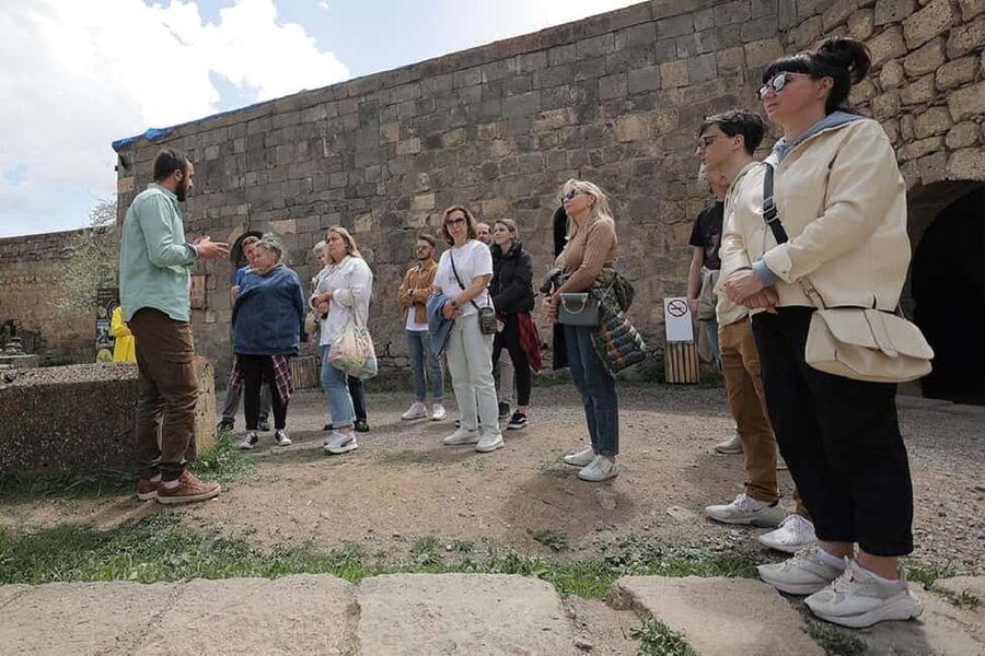 Yerevan: Tatev Day Trip with Shaki Waterfall & Wine Tasting - Tatev Monastery: Fortified Complex With a Medieval University Feel